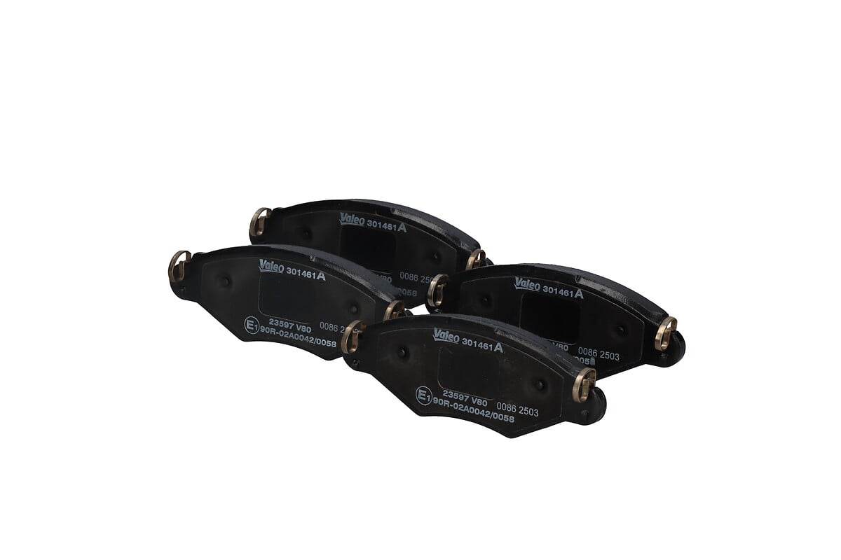Jeu de 4 plaquettes de frein VALEO ref. 301461A